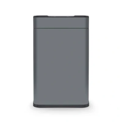 Image of Tower T938023GRY Ozone Sensor Bin, Large 60L, Hands Free Opening, Carbon Filter, Grey