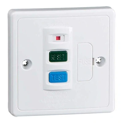 Image of KnightsBridge RCD Safety Fused Spur 30mA Latched Power Breaker Unit