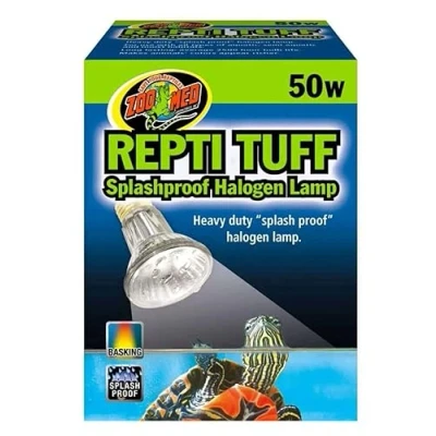 Image of Zoo Med AH S Turtle Tuff Halogen Lamp, 50 Watt