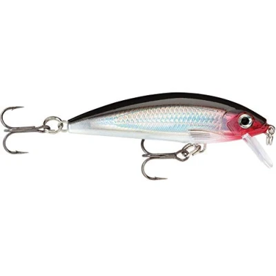 Image of Rapala X Rap CountDown Lure with Two No. 6 Hooks, 0.9 1.5 m Swimming Depth, 7 cm Size, Silver
