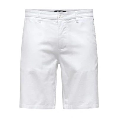 Image of Only &amp; Sons Onsmark Shorts, Men&#039;s, Size: Large, White