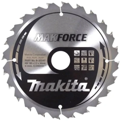 Image of Makita B 32247 MAKFORCE TCT Saw Blade 190x30x12T