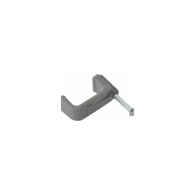 Image of Forgefix FCC6G Flat Cable Clip Grey