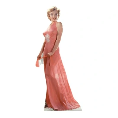 Image of Star Cutouts Cut Out of Marilyn Monroe Peach Night Gown