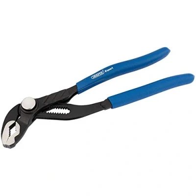 Image of Draper Push Button Heavy Duty Waterpump Pliers, 200mm