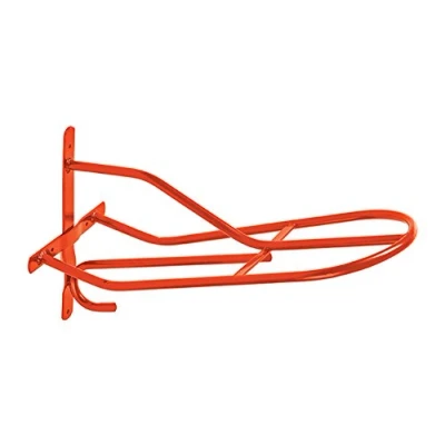 Image of Perry Equestrian No.524 Wall Mounted Standard Saddle Rack, Red