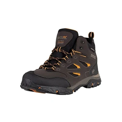 Image of Regatta Mens Holcombe IEP Mid Rise Walking Hiking Boots, Brown, 9 UK