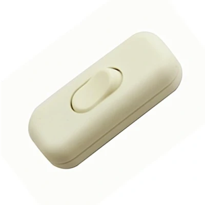 Image of Torpedo Switch/[1 Pack] SFTlite White Inline Switch Use 2 or 3 Core,Inline Lamp/Light/Bulb