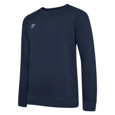 Image of Umbro Mens Club Leisure Sweatshirt (Navy/White) Size Medium