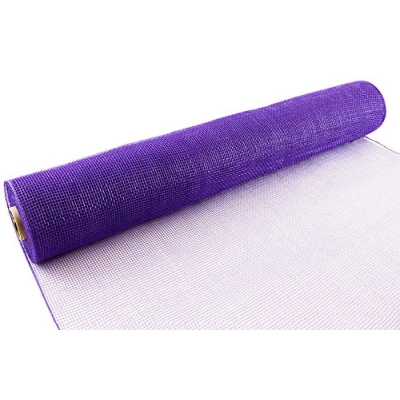Image of Eleganza Deco Mesh 53cm x 9.1m Purple No.36, Synthetic Material, 8.5 53.5 cm