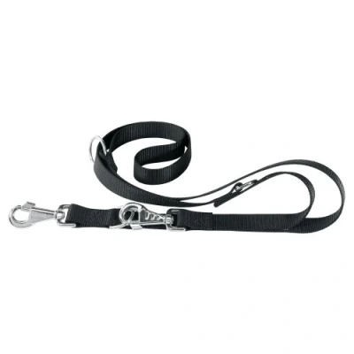 Image of Ferplast Club Ga20/200 Dog Lead, 20 mm x 120 200 cm, Black