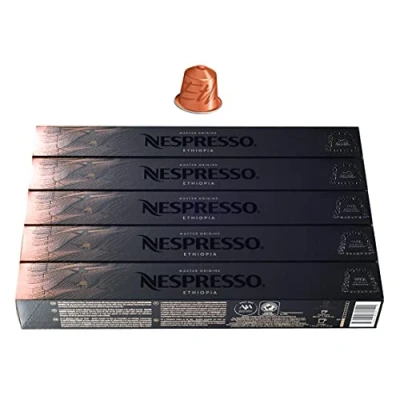 Image of 50 X Nespresso Master Origin Ethiopia Coffee Capsules