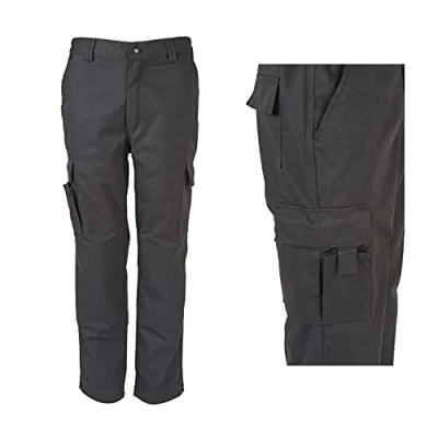 Image of Himalayan H721 Iconic Mens Bullet Crease Free Combat Trouser, W46 L29 Size, Black