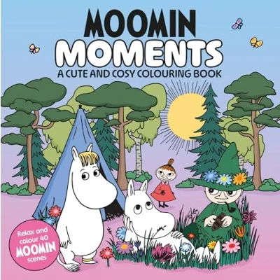 Image of Moomin Moments: A Cute and Cosy Colouring Book