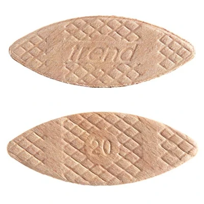 Image of Trend 100pcs Beechwood Joining Biscuits (No. 20) for Woodworking, Joinery, and Furniture Framing, BSC/20/100