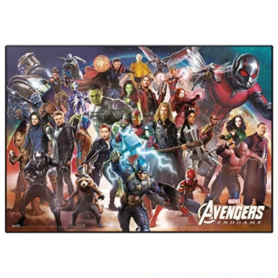 Image of Grupo Erik Marvel Avengers: Endgame Desk Mat Decor 13.5 x 19.5 inches 34.5 49.5 cm Pad Protector Gifts Back to School Supplies Merchandise