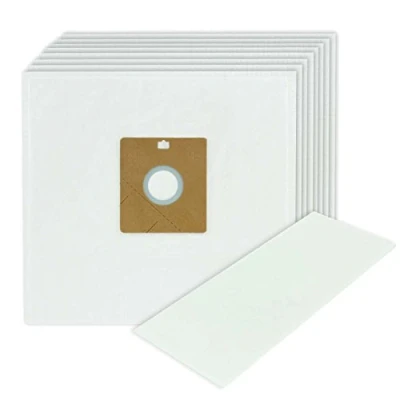 Image of Spares2go Strong Dust Bags for Nilfisk Coupe Series Vacuum Cleaners (Pack of 8)