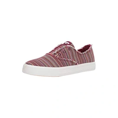 Image of Rocket Dog Women&#039;s Afina Slip on Flat Trainer 4 UK Red Multi