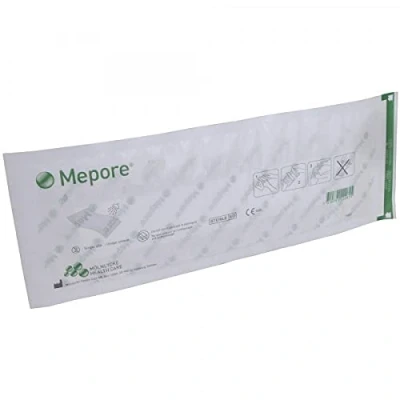 Image of Mepore Sterile Absorbent Dressings 9 x 25cm x5 Wounds Cuts Tattoos 671200