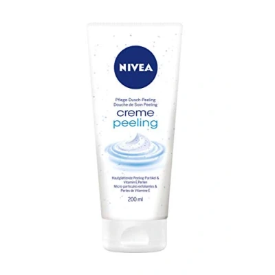 Image of Nivea Cream Peeling Shower Gel with Effekt, 2&#039;s Pack (2 x 200 ML