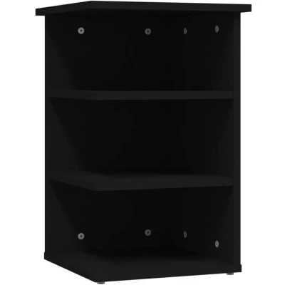Image of vidaXL Side Cabinet Black 35x35x55 cm Engineered Wood