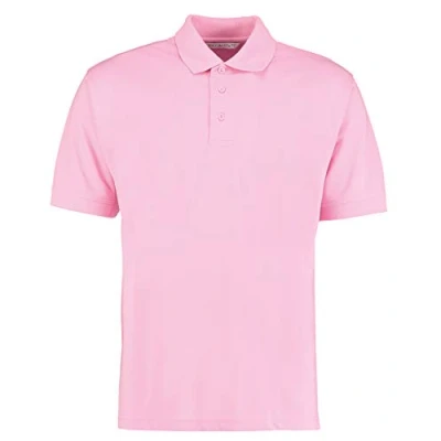 Image of Kustom Kit Unisex Comfort Finish Klassic Polo Shirt Pink L