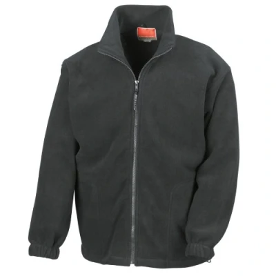 Image of Result Mens Full Zip Active Fleece Anti Pilling Jacket (2XL) (Black)