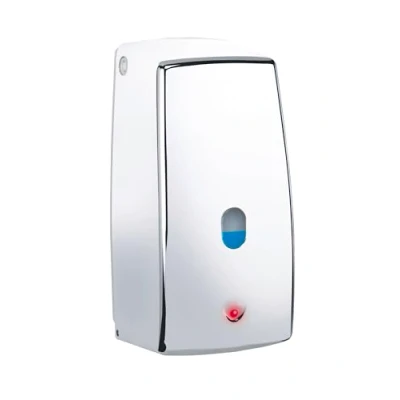 Image of WENKO 18417100 Infrared soap dispenser Treviso Chrome automatischer Capacity: 0.65 l, Plastic, 11 x 22.5 10.5 cm,