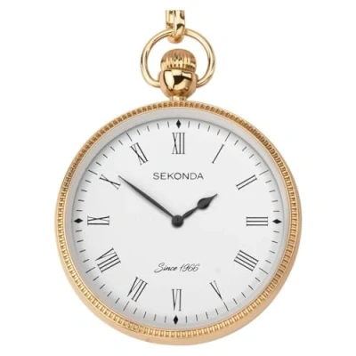 Image of Sekonda Gold IP Alloy Steel Pocket Watch Men&#039;s 1793.30