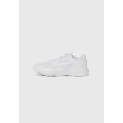 Image of Puma Accelerate PRO 4 Handball shoes white/silvercoloured, Men&#039;s, Size: 11, White/silver/coloured