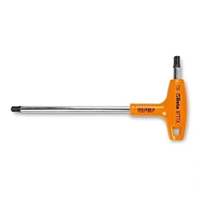 Image of Beta 970710 Model 97 TTX10 Offset Torx Key with Handle, T10