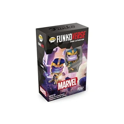 Image of FUNKO GAMES Funkoverse: Marvel 101 1 Pack Thanos 3&#039;&#039; (7.6 Cm) POP! Light Strategy Board Game For Children &amp; Adults (Ages 10+) 2 4 Players Collectable Vinyl Figure Gift Idea