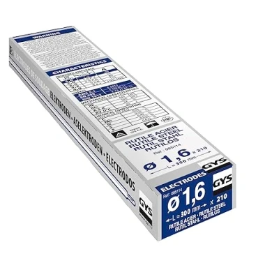 Image of GYS 085114 Electrodes for Steel 1.6 x 300 mm (Pack of 210)