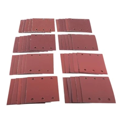 Image of Amtech V4056 40 Piece Mixed grit Square Sanding Sheet Set (110mm x 100mm)