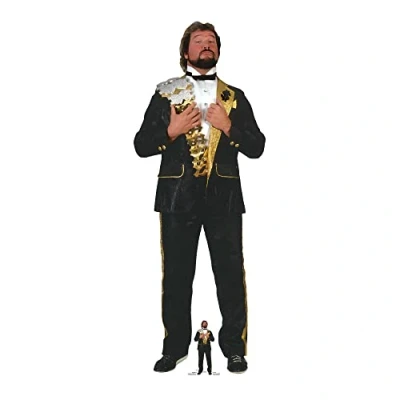 Image of Star Cutouts SC4188 Ted DiBiase Cardboard Cutout With Mini