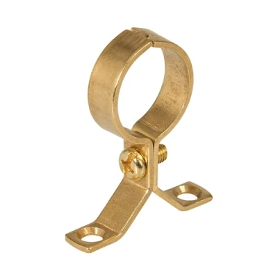 Image of Plumbob Brass Pipe Bracket 5pk 22mm