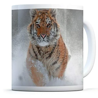 Image of Siberian Tiger Drinks Mug Cup Kitchen Birthday Office Fun #8600
