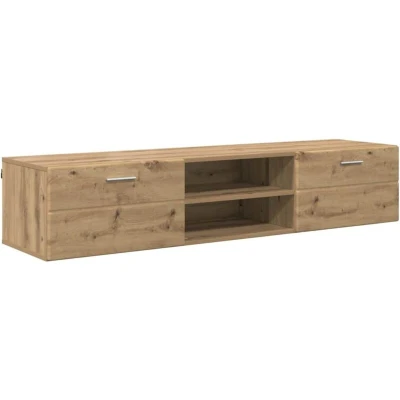 Image of vidaXL TV Cabinet Artisan oak 150 x 39 30 cm Engineered wood