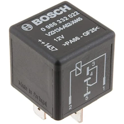 Image of 06165402, 1030360, 1084224, 3259112611, 3259112613 Relay BOSCH 0 986 332 022 12V 60A