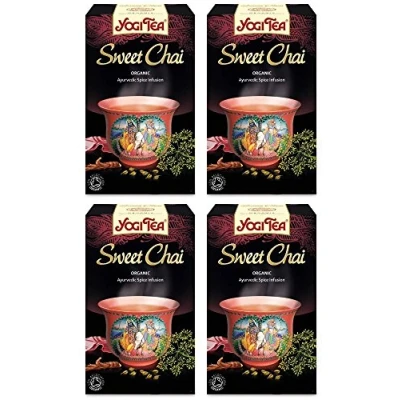 Image of (4 PACK) Yogi Tea Sweet Chai 17 Bag 4 PACK BUNDLE