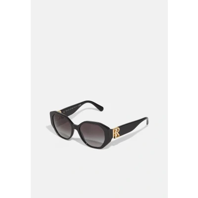 Image of Ralph Lauren Sunglasses, Women&#039;s, Size: 54, Black/grey gradient