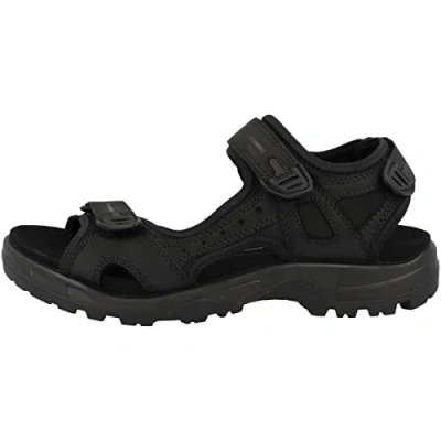 Image of ECCO Men&#039;s Offroad Sandal, Black, 7.5 UK
