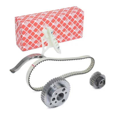 Image of 7G9Q6P250AA, 7G9Q6P250AB Timing belt kit FEBI BILSTEIN 46282 84 FORD: Focus 2, Transit Connect Mk1 Van, MONDEO 4