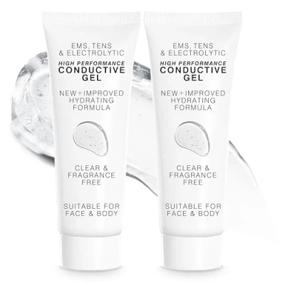 Image of Rio Conductive Gel, Highly Gel for EMS Machine, TENS Machine &amp; Circulation Boosting Devices, Improves Conductivity Increases Stimulation, Skin Friendly, Irritation Free, Scent Free (2)
