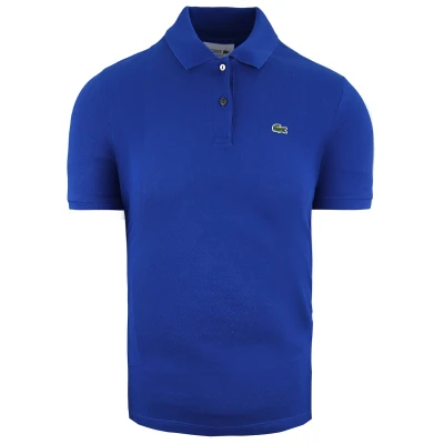 Image of Lacoste Women&#039;s PF7839 Polo Shirt, Blue (ELECTRIQUE Z7Z), (Size: 12)