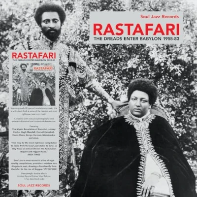 Image of Various Reggae &amp; Ska Rastafari [The Dreads Enter Babylon 1955 83] Blue vinyl Sealed 2024 UK 2 LP set SJRLP544C