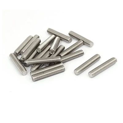 Image of Sourcingmap M8 x 40mm 1.25mm Pitch 304 Stainless Steel Fully Threaded Rods Fasteners 20 Pcs