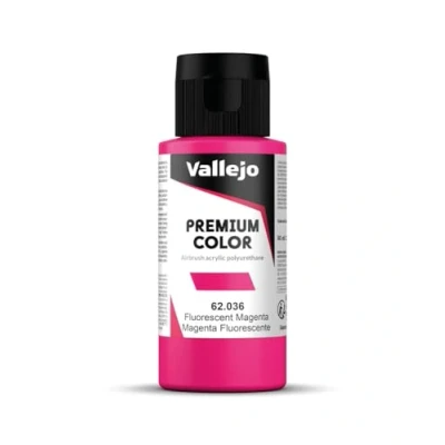 Image of Vallejo Premium Color 60 ml Paint Magenta Fluorescent