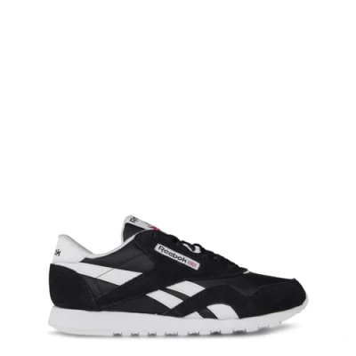 Image of Reebok Classic CL Trainers, Size: 10.5, Core black/footwear white Leather and textile