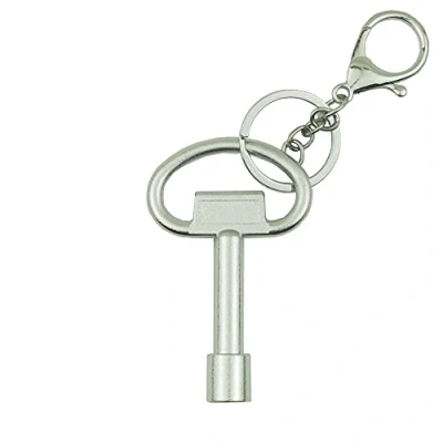 Image of AIYIBEN triangle key garbage can, Utility Gas electric elevator door lock key. (1)